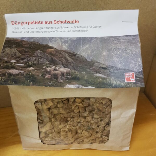 Gartenpelletes Swisswool verpackt 1 kg