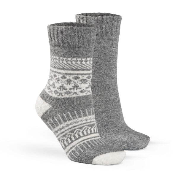 Fellhof Alpaka Hygge Socken, 2er Pack