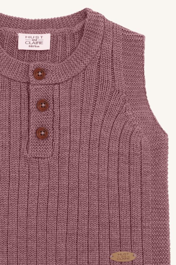 Hust & Claire Edi Veste Wollripstrick – Bild 3