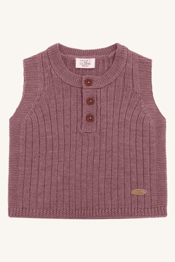 Hust & Claire Edi Veste Wollripstrick