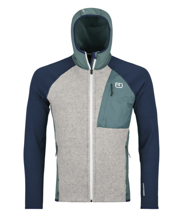 Ortovox Fleece GP Classic Knit Hoody Herren – Bild 2