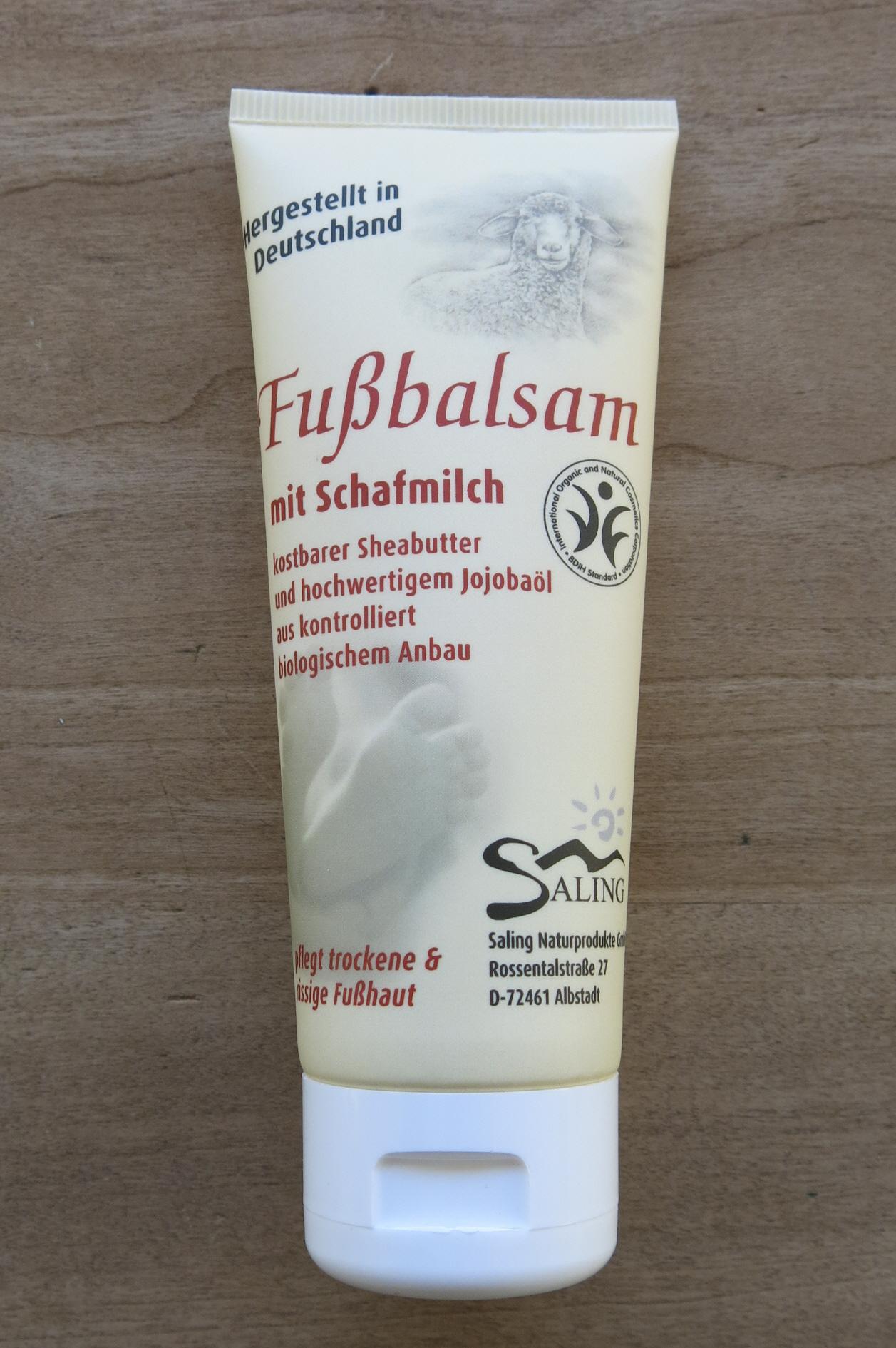 Saling Fussbalsam mit Schafmilch