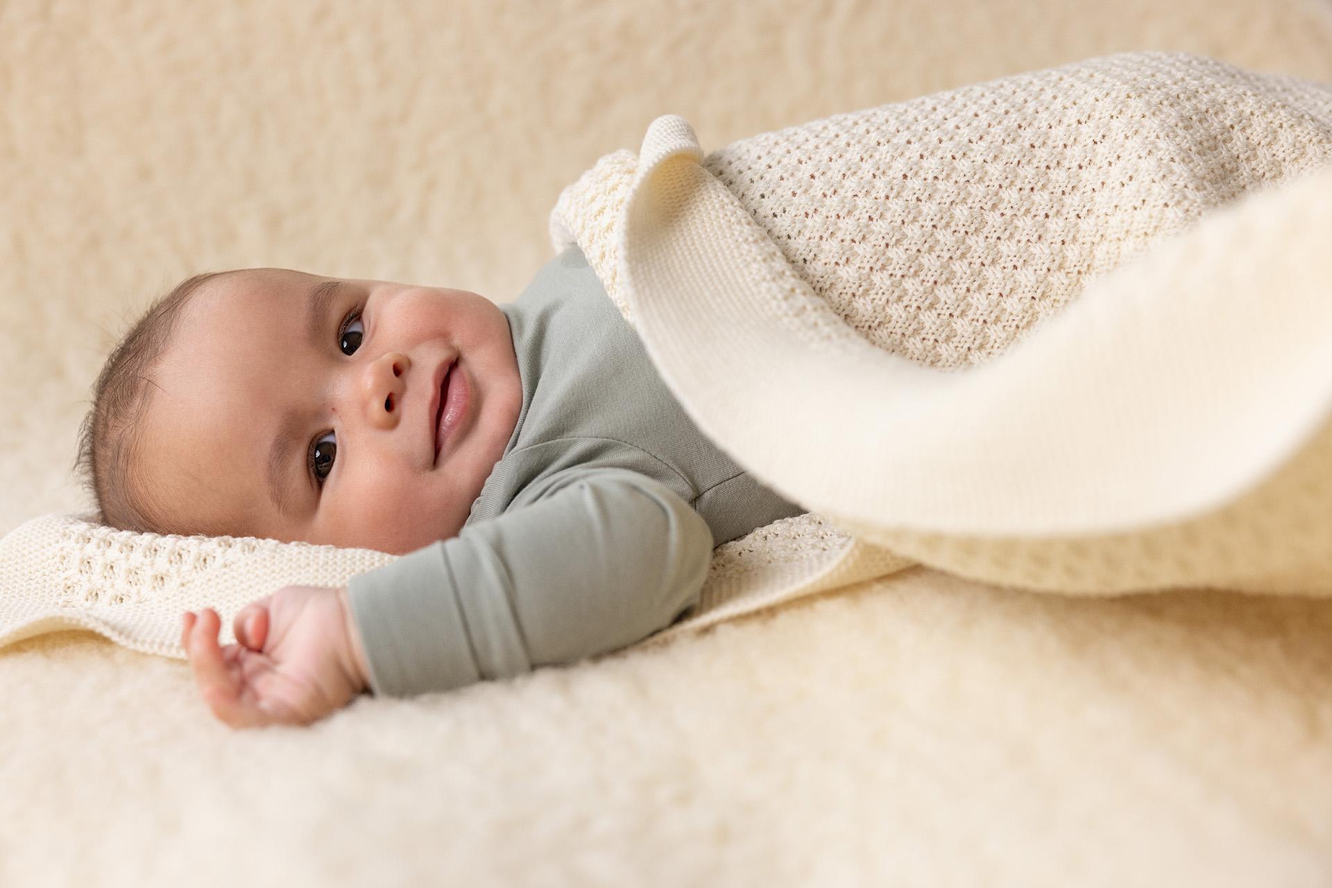 Disana Waben-Strickdecke – Bild 2