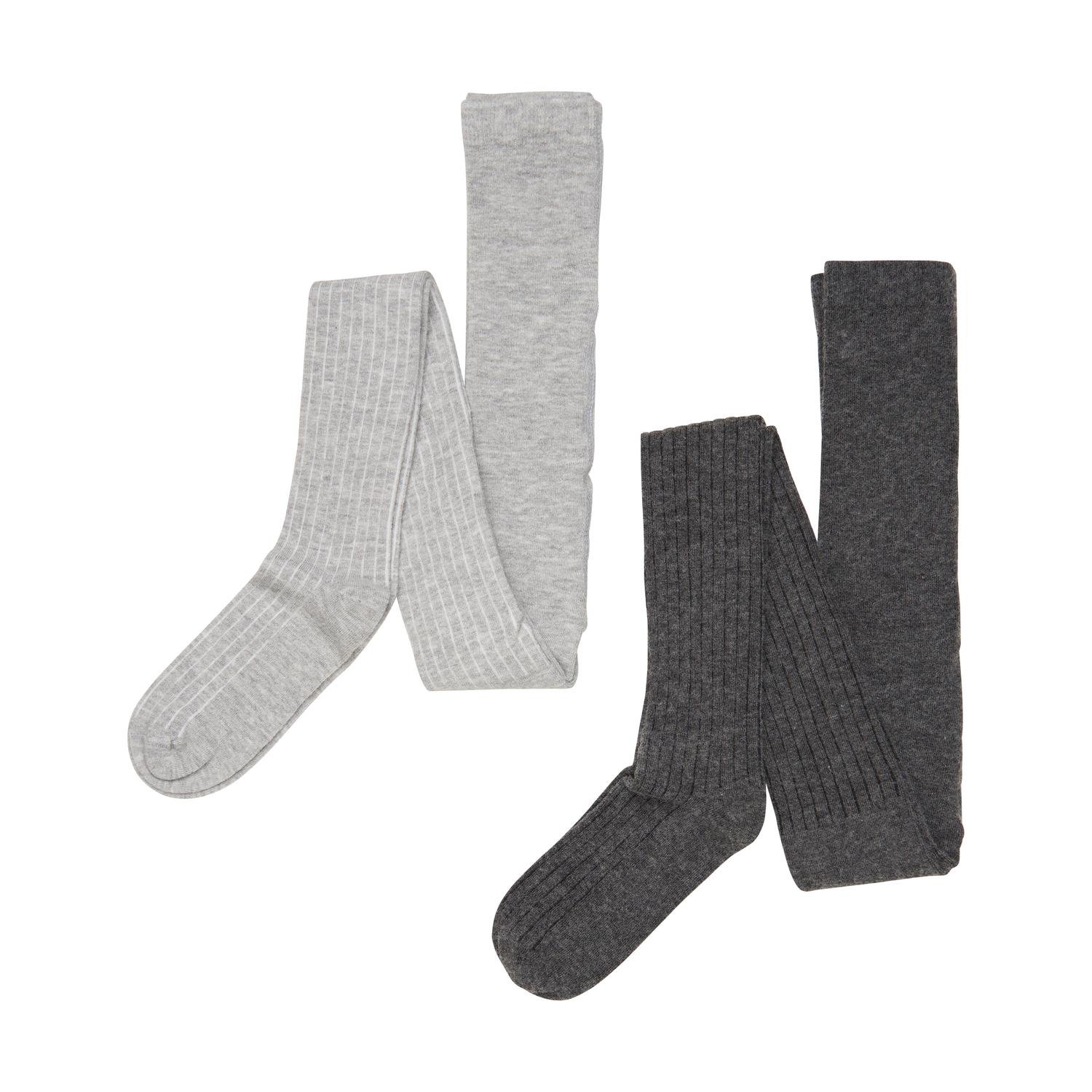 Minymo Strumpfhose - rib 2er-Pack