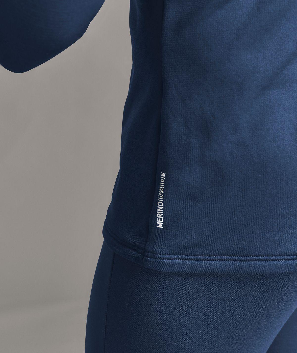 Fleece Light Zip Neck Herren – Bild 5